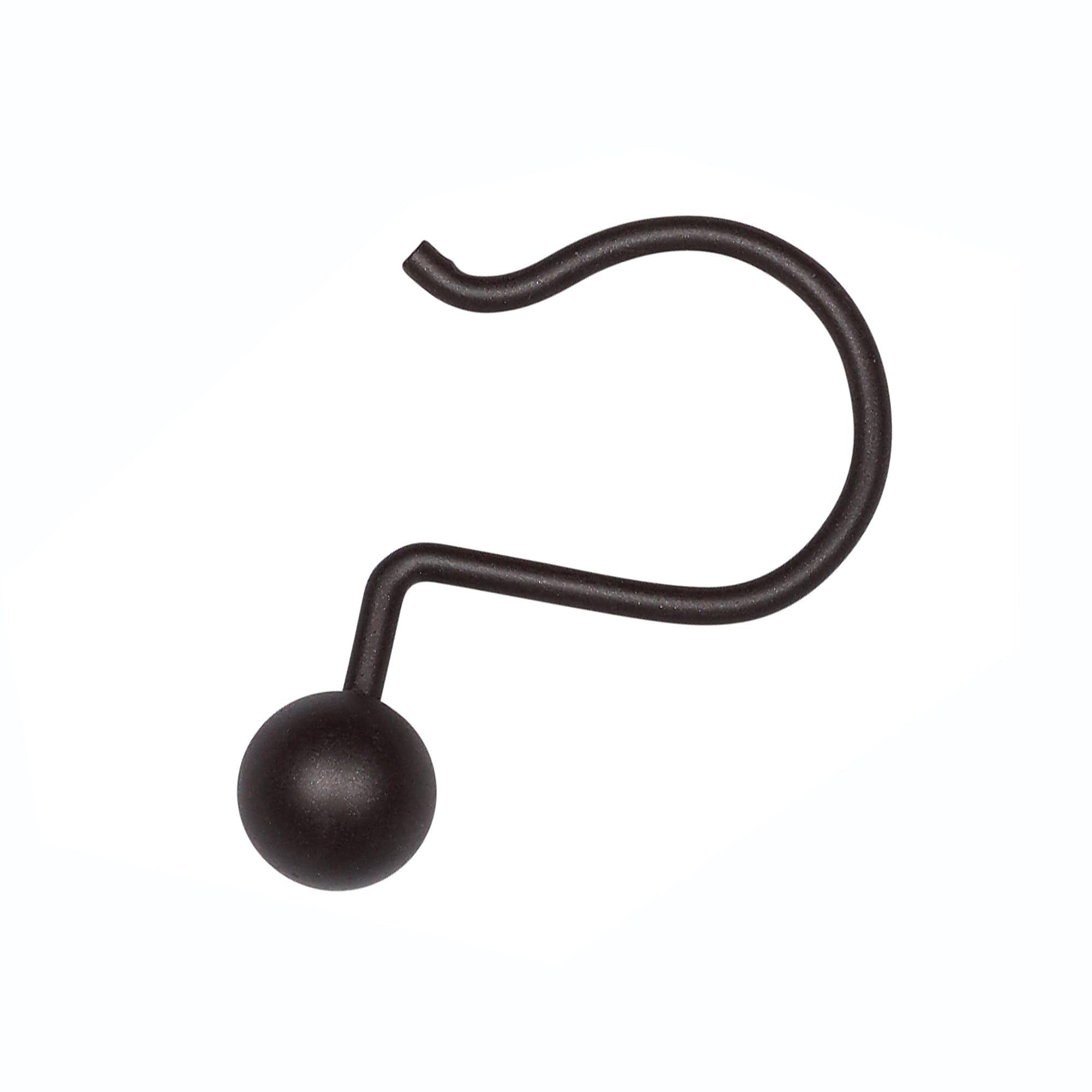 Zenna Home 12-pk. Never Rust Bronze Shower Hook Set One Size Bronze