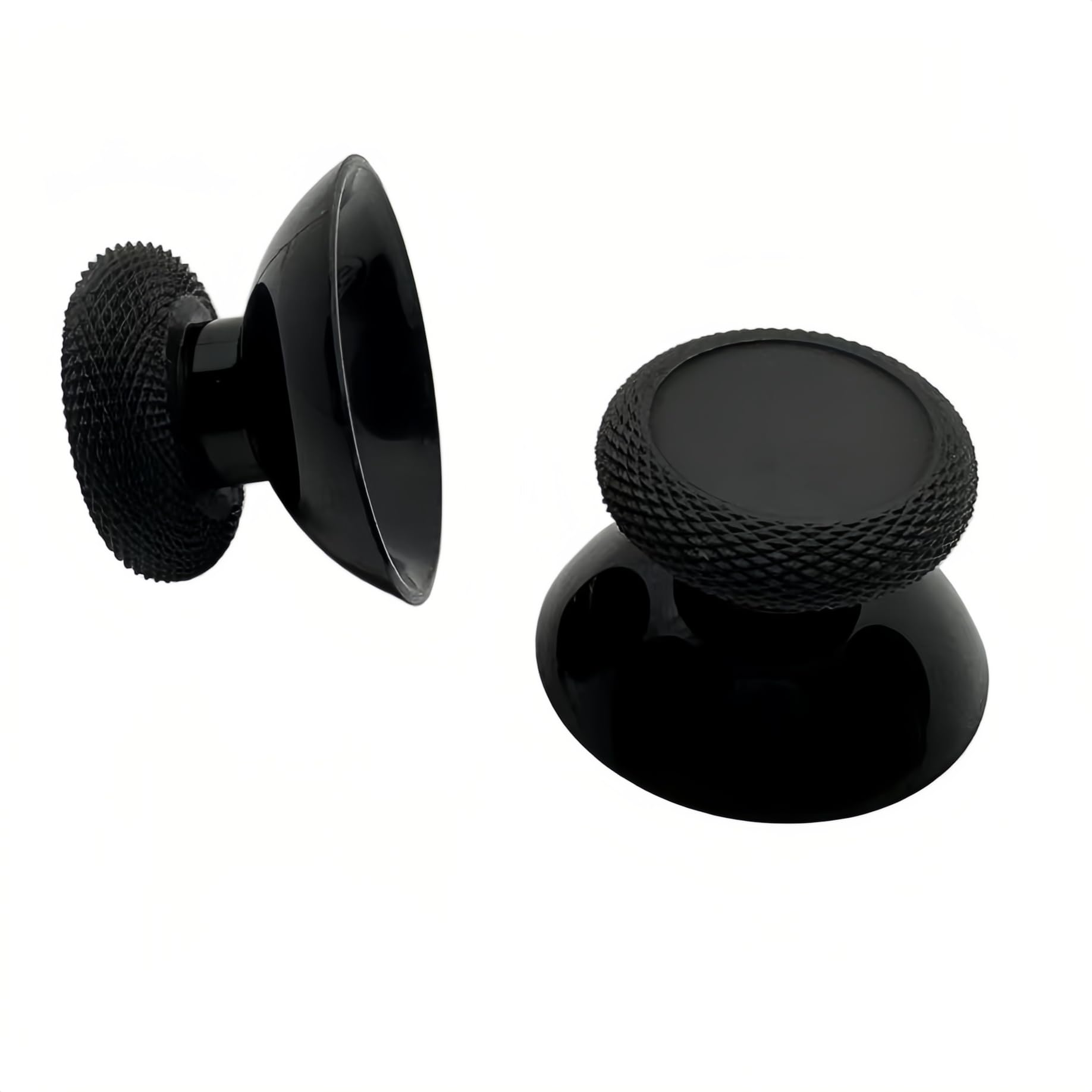 2 Pack Black Thumbsticks Replacement Kit for Meta Quest 3/Quest 3S/Quest 2/Quest Pro Controller, ToneBar Repair Buttons VR Accessories, Includes Pry Tool - 2