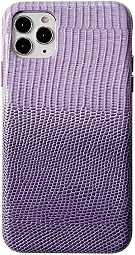 Funda antiarañazos iPhone 13 Pro Max piel púrpura 2