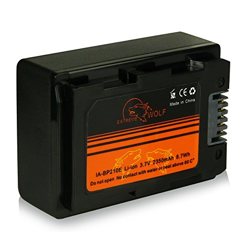Caricatore + 2x ExtremeWolf Batteria IA-BP210E per...