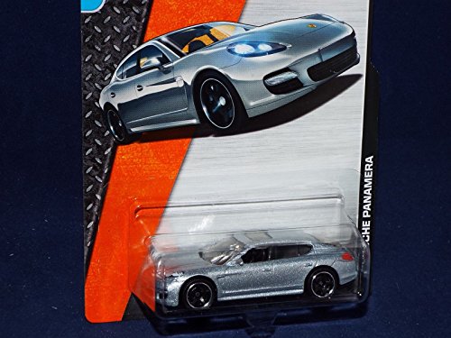 2014 Matchbox MBX Adventure City - Porsche Panamera (Silver) miniatura 2