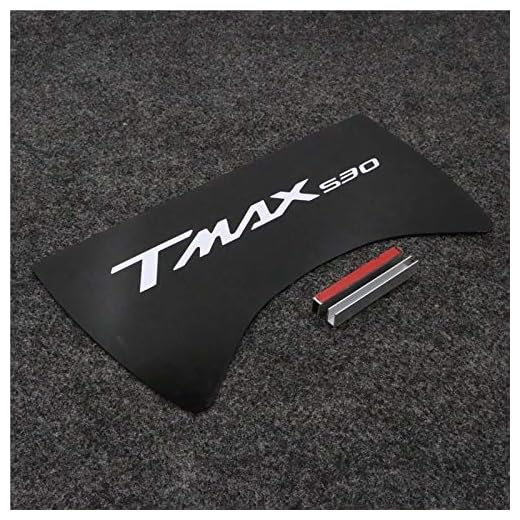 MUJUN Reserva Accesorios de Motos plexiglás Equipaje del Compartimiento de Reparto Aislamiento Placa Apto Apto for Yamaha TMAX 530 2012-2019 TMAX530 18 (Color : 17 19 A)