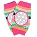 Bella Tunno Happy Knees Baby Knee Pads, Rainbow Ring Pop
