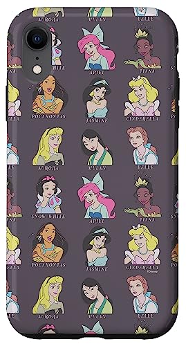 Coque iPhone XR Disney Princesses en silicone protection antichoc