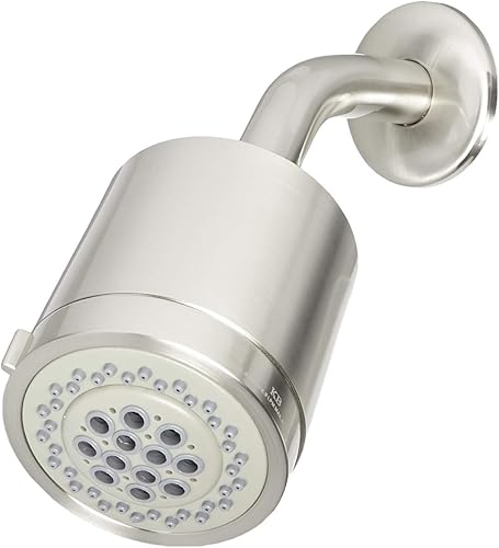 Miniatura 5 de Kingston Brass KB8231NFL NuWave - Grifo francés para bañera y ducha de 3 manijas, cromado pulido, escudo de 3-18 pulgadas de diámetro