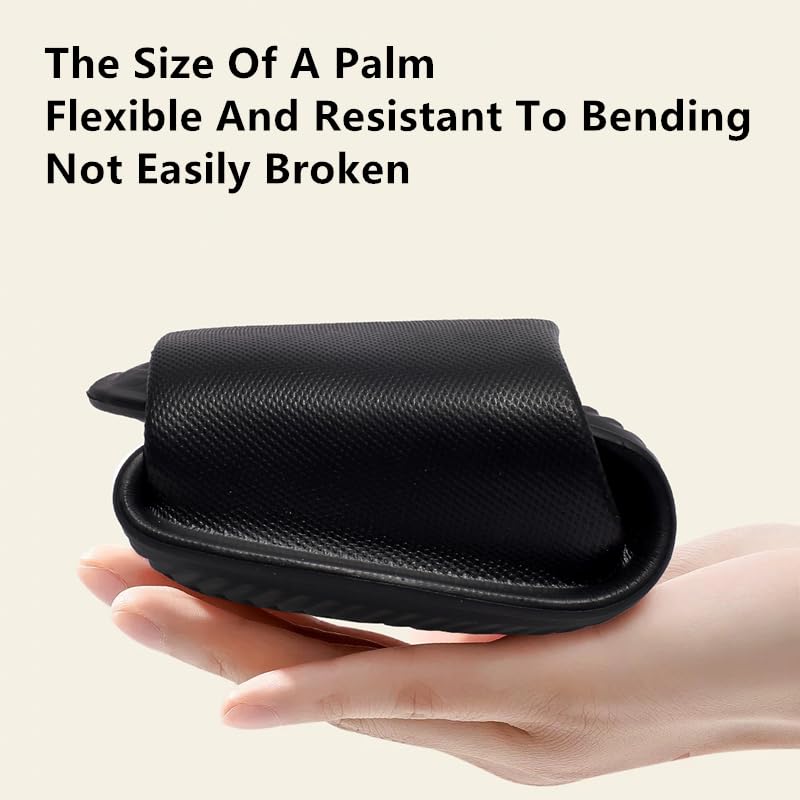 Foldable Portable Travel Slippers Lightweight Soft Non-slip Indoor Slippers For Spa Hotel Travel Business Trip Home Guest2