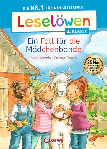 Leselöwen 2. Klasse - Ein Fall für die Mädchenbande: Erstlesebuch für...
