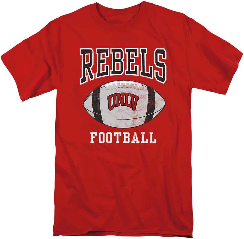 UNLV Official Football Ball Unisex Adult T Shirt