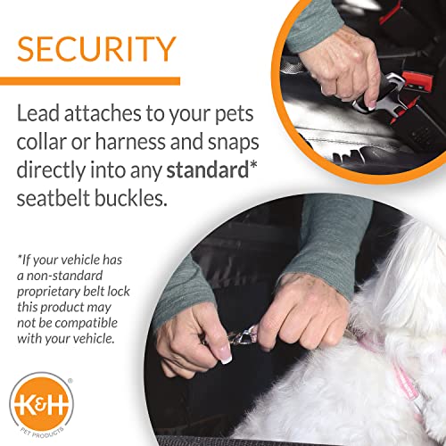 K&H PET PRODUCTS Buckle N' Go Car Seat for Pets Gray Small 21 X 13 X 19 Inches - Image 4