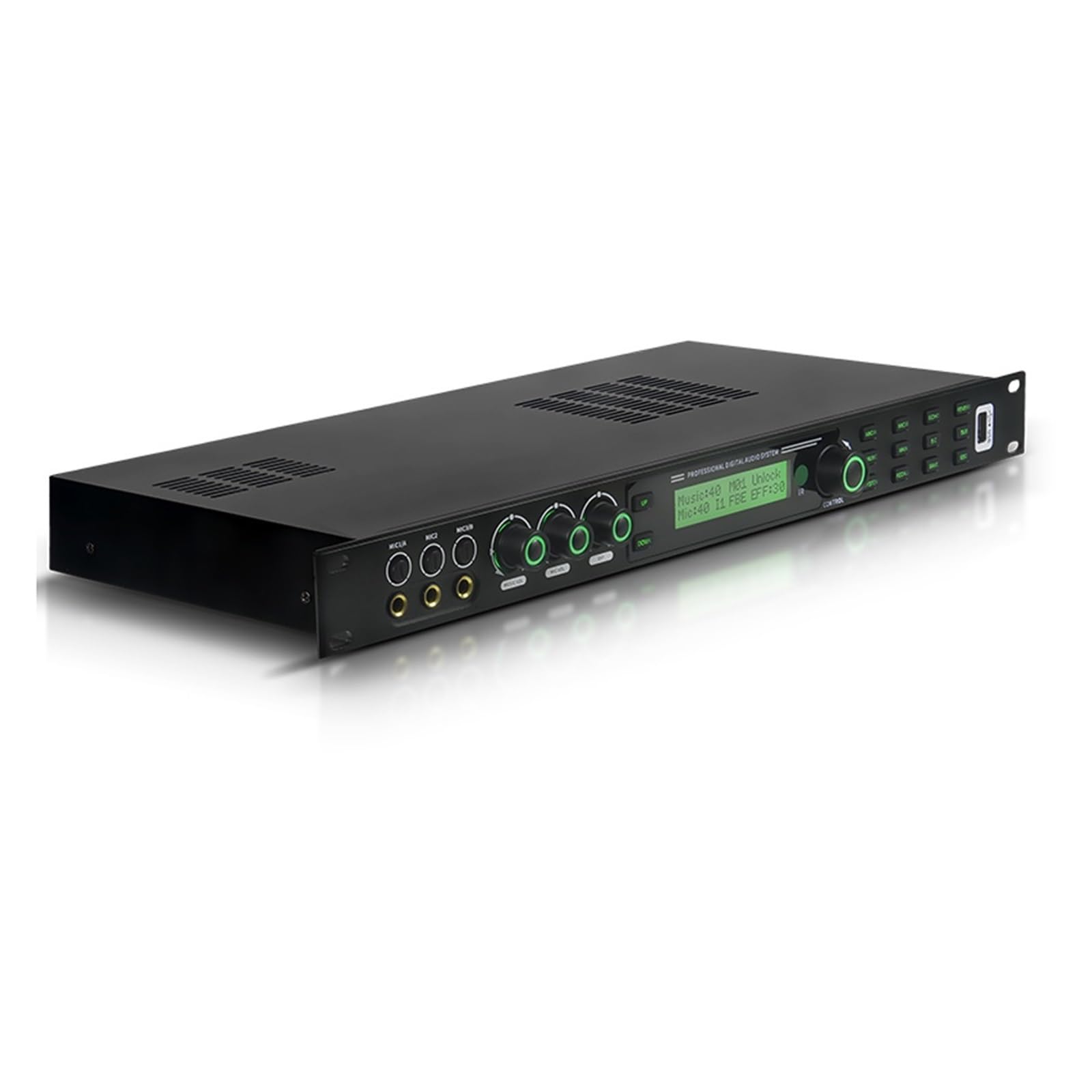 Procesador De Efectos De Karaoke KX6, Efector Frontal Profesional KTV, Sistema De Audio De Sonido, Procesador De Efectos De Eco De Audio Digital