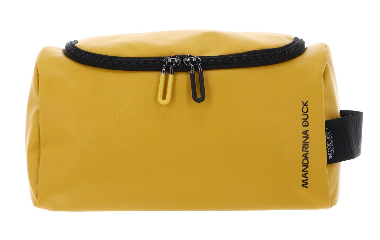 MANDARINA DUCK borsa da toilette Eco Coated Necessaire Duck Yellow giallo scuro