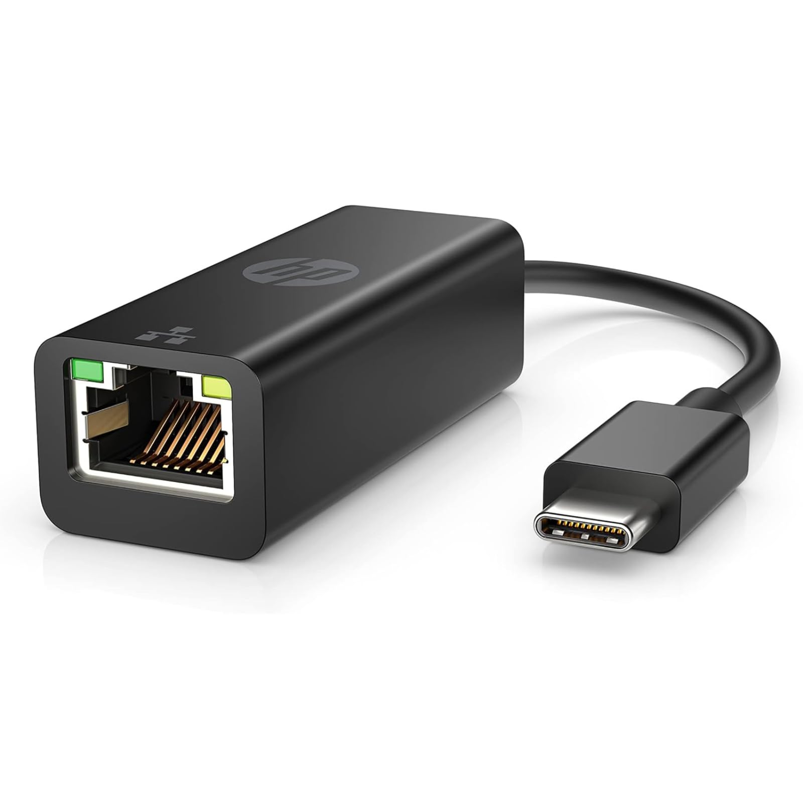 HP Wired LAN Adapter, HP USB-C to RJ45 Adapter G2 USB Wired LAN Converter Adapter (USB-C Type)