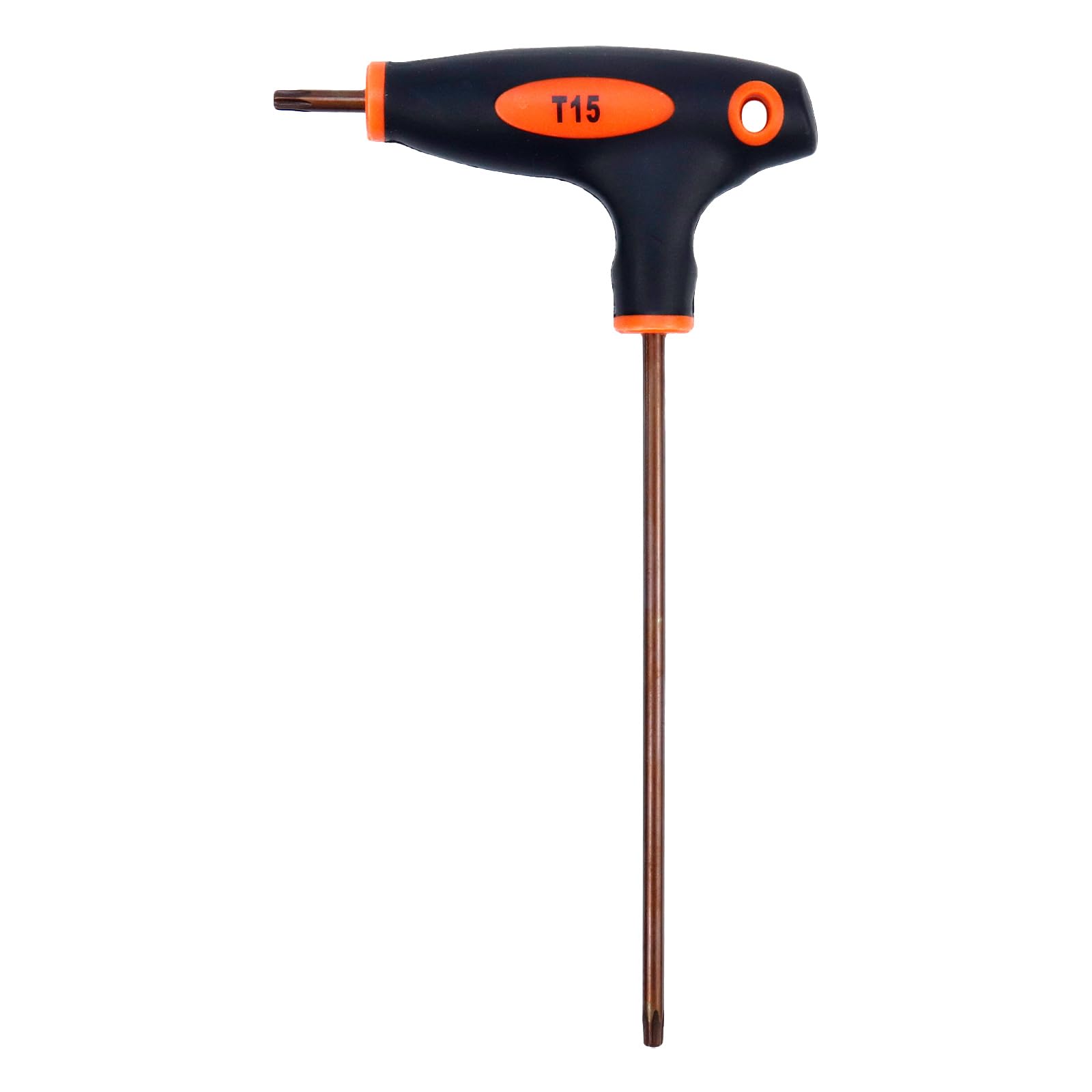 Antrader T15 Torx Screwdriver,S2 Steel T-Handle Dual End Wrench-1Pcs