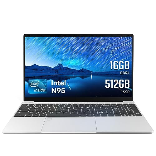 SERYUB Ʈ 15.6ġ INTEL N95  CPU NVME ȣȯ  SSD 4 ھ 1.7 GHZ - 3.4 GHZ 16G ޸ DDR4 1920 X 1080 뷮 ͸   Ʈ ī޶ Ʈ  Űе TF ī ¶ C 