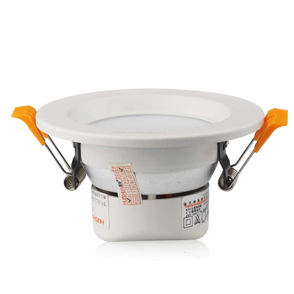 Downlight empotrado de diseño europeo en aleación de aluminio de 12W para hotel