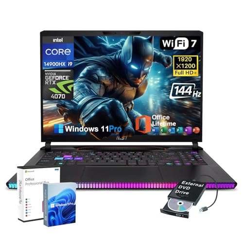 MSI Raider GE68HX Gaming Laptop - w/Office...