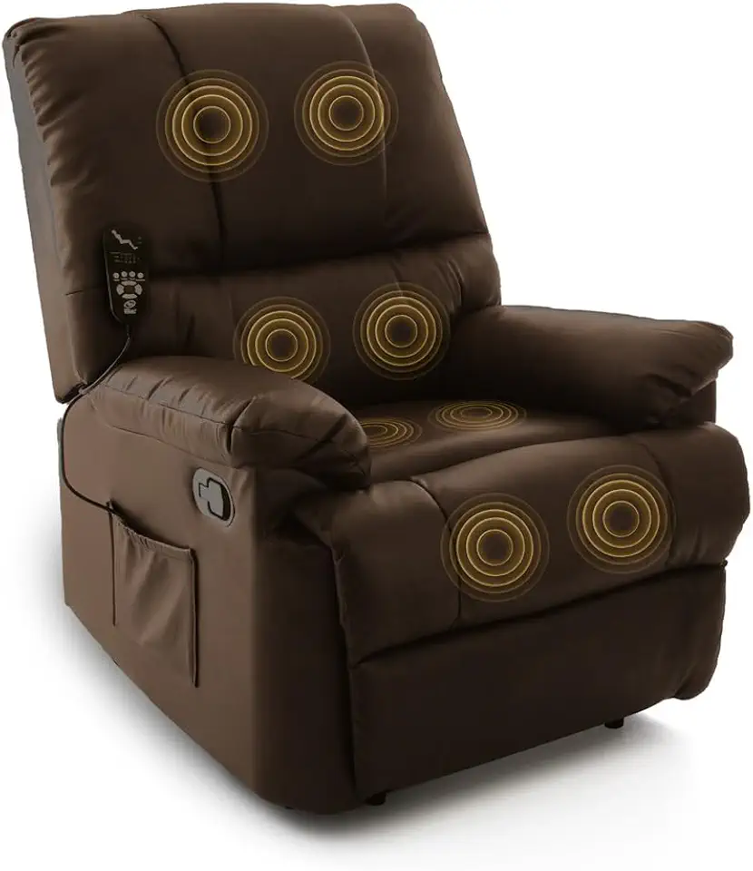 Poltrona Massageadora do Papai Relax - Marrom