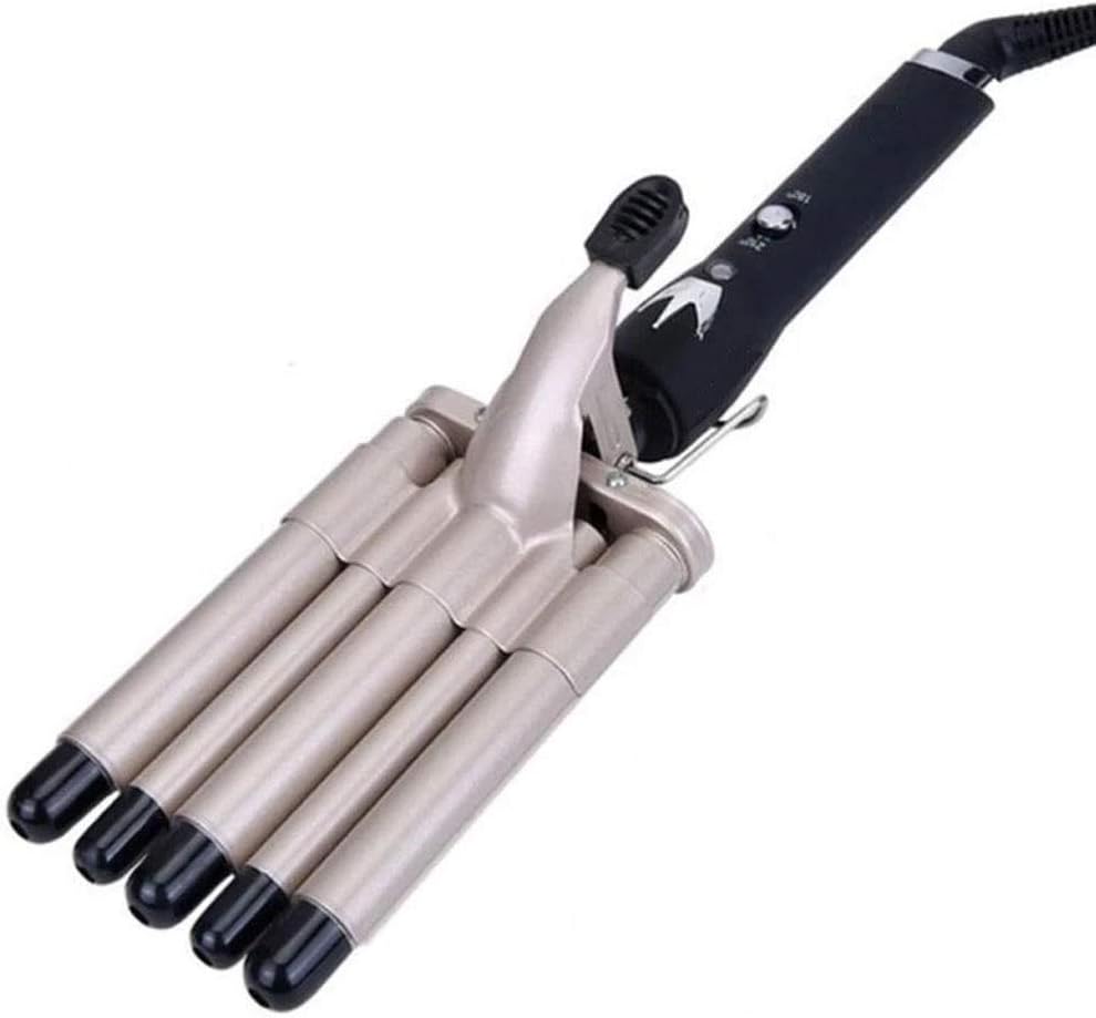 Hair Curling Iron Ceramic Crimpers Wavers Curler Wand Fast Heating Five Barrels Waver Tools