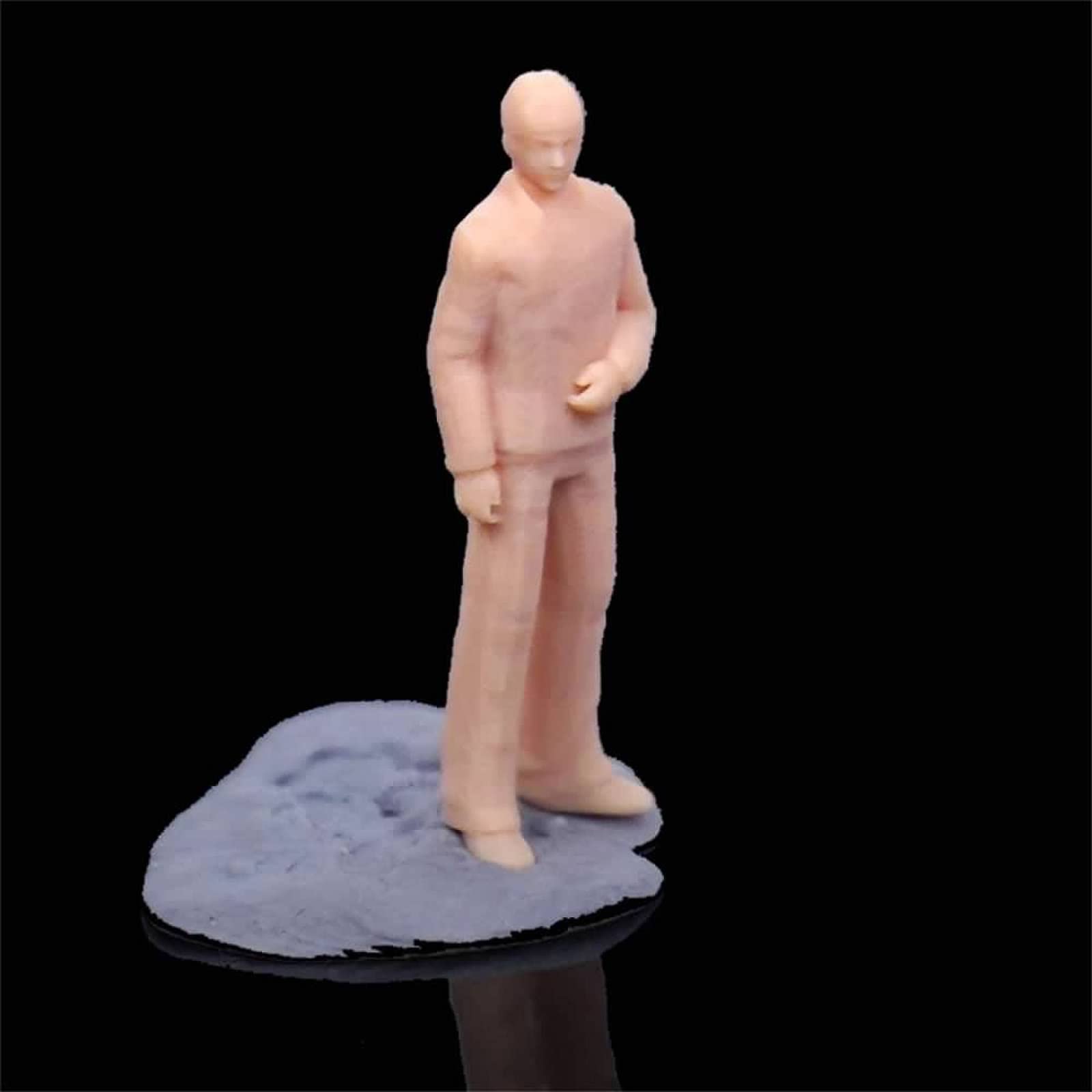 Amazon.co.jp: ZEDACAKAI (8個) 1/43 フィギュア 多くの男性立ちポーズ