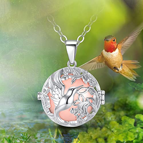 Aeonslove Angel Chime Caller Bola Harmony Ball Necklace For Pregnancy Gifts, Necklace Hummingbird Gifts For Maternity Women Mom To Be Jewelry #TOP5