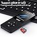RUIZU 64GB MP3 Player with Bluetooth 5.3, Portable Music Player for Kids Sports Running, FM Radio, Voice Recorder, Equalizer, 80H Digital Audio Video Shuffle Resume Playback, Up to 128GB Micro SD Card