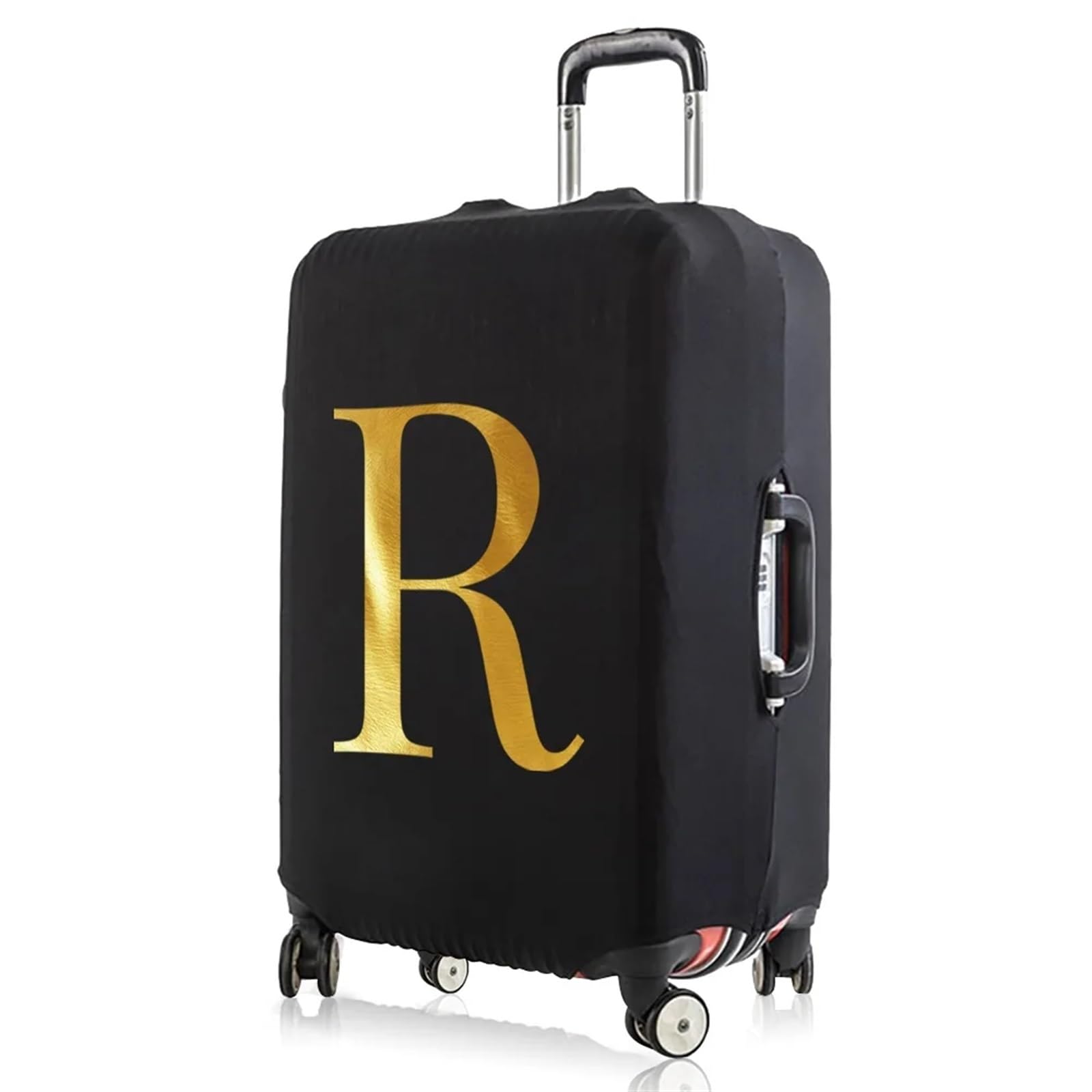 Coperture per valigie Custodia da Viaggio Elastica Custodia Protettiva for Borsone Valigia Serie da 26 Lettere Accessori da Viaggio Trolley for 18-32 Pollici(8letterR,M)