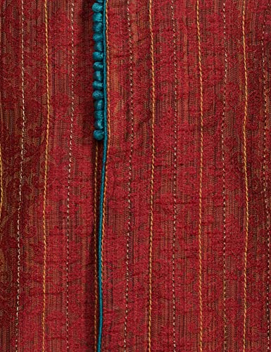 Image of Sanwara Men's Woven Designer Silk Kurta