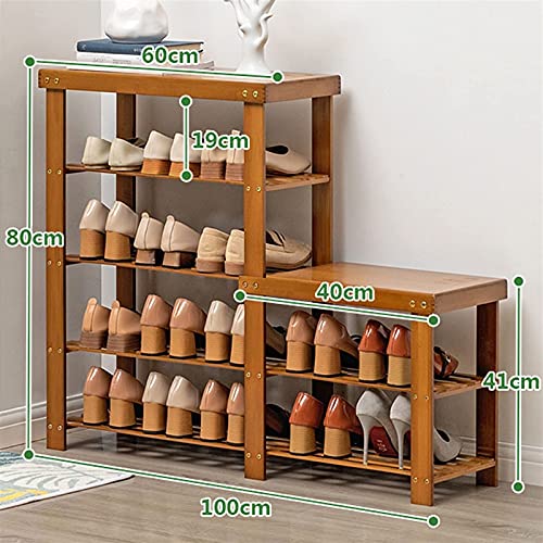 Meuble à chaussures en bambou : la solution pour désencombrer votre entrée - 3