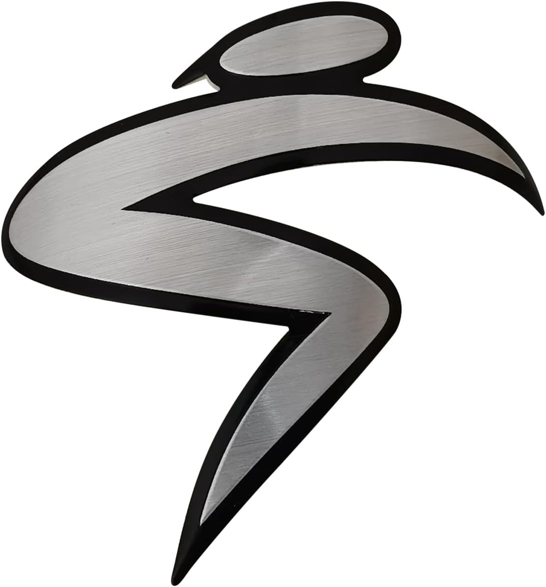 for Santa Cruz Bike Badge Aluminum Alloy Making DIY Decorative Labels Mountain Bicycle Cycling Accessories (Santa Cruz(Logo))