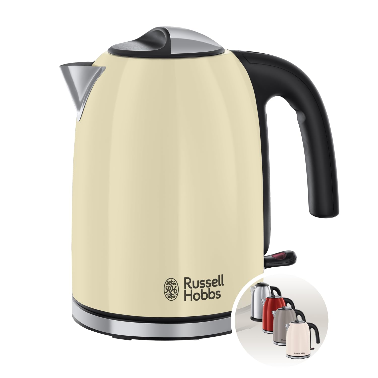 Russell Hobbs Hervidor Classic Cream Colours Plus