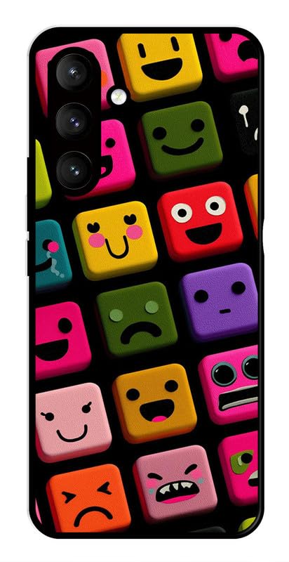 TUKON | Compatible for Samsung Galaxy A26 5G Mobile Phone Back Cover case for Metal | for Boys Girls |Roblox Faces Design Printed Soft Rubber Sides with Camera Protection Toy Review India (Iknoor World )
