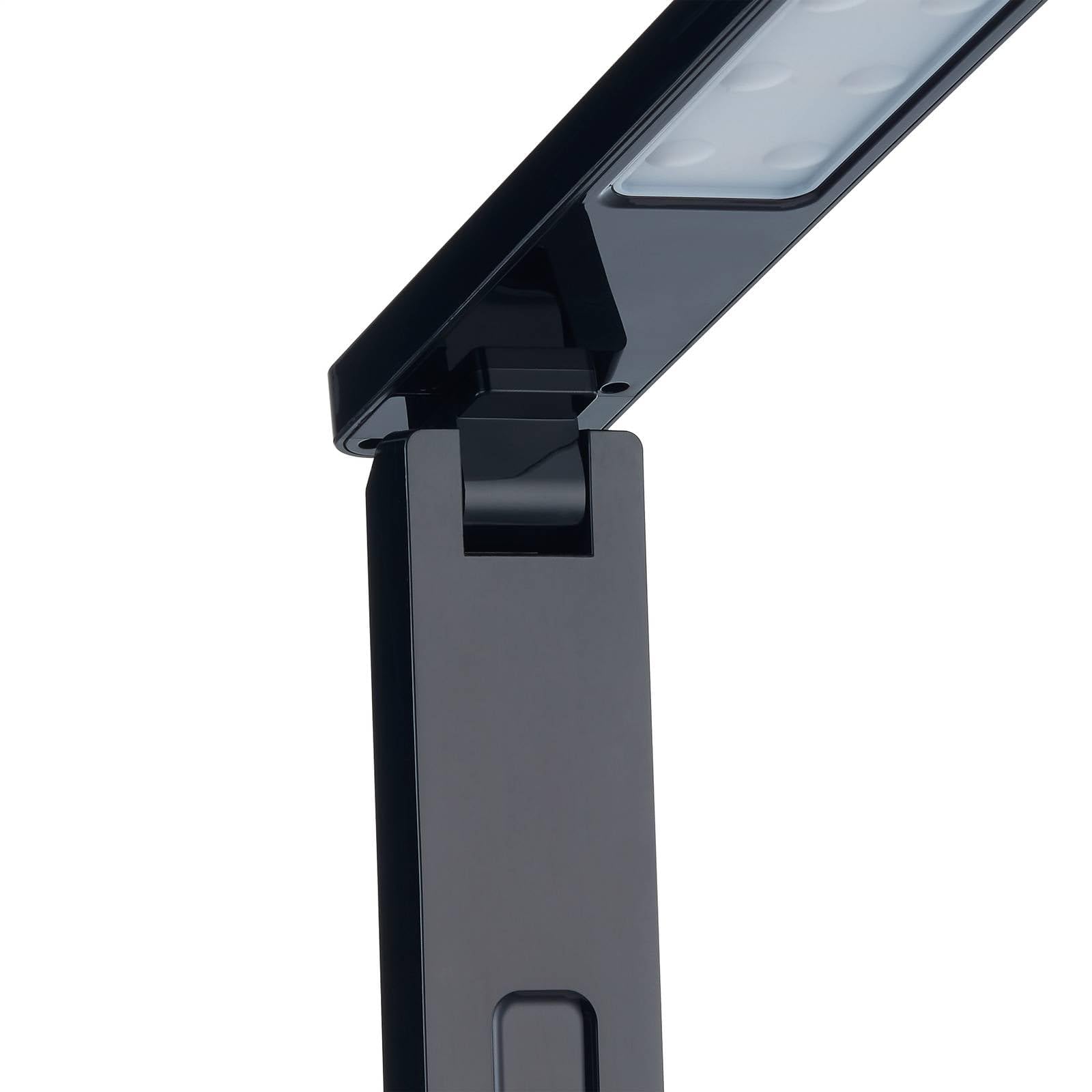 LED Lámpara de mesa 'Eleni'con dimmer táctil (Moderno) en Negro hecho de Plástico (1 llama,) de Lindby | lámpara de mesa LED