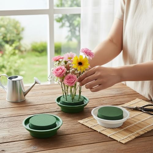 Blocs de mousse pour fleurs kit composition florale anniversaire - 6