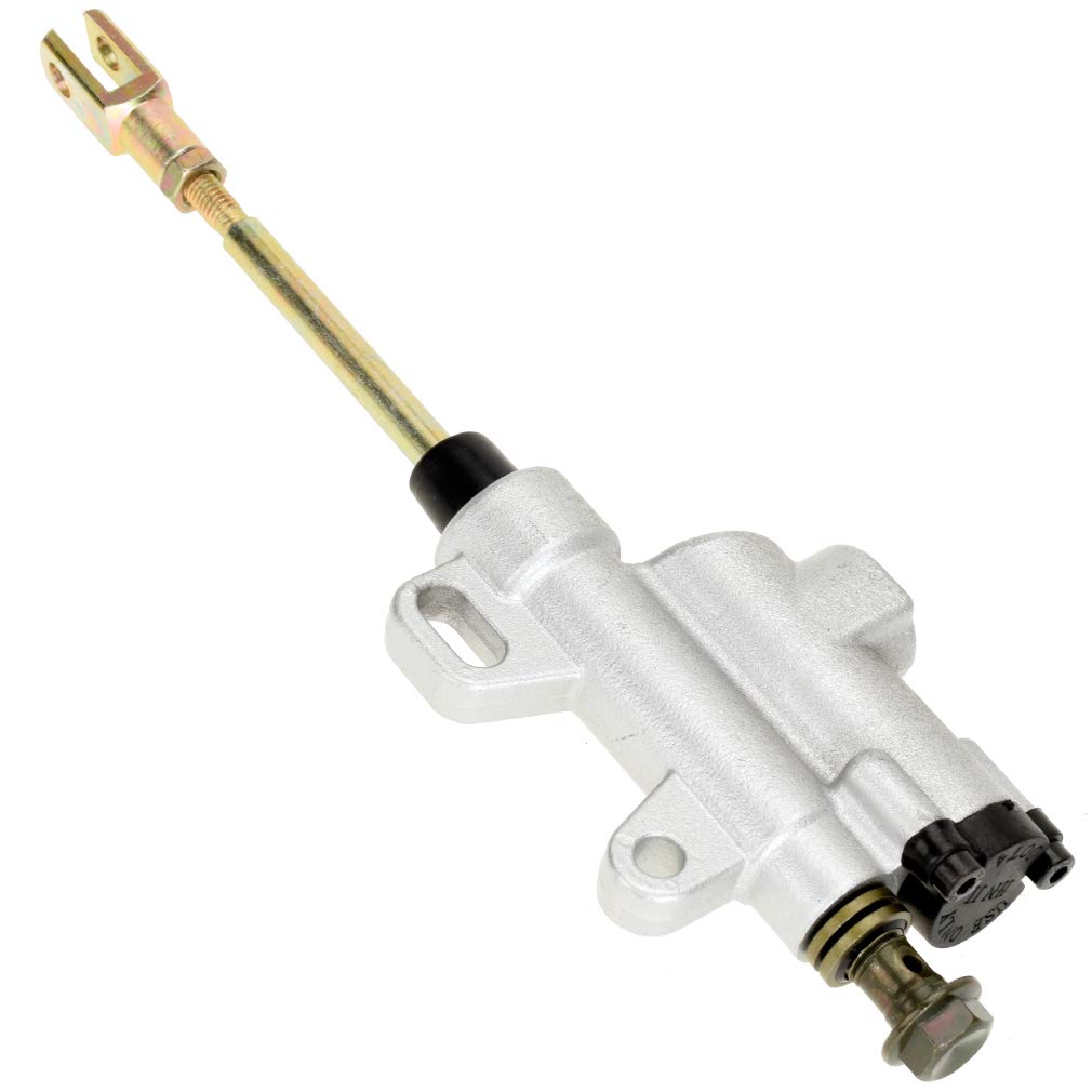 Buy HIAORS Silver Rear Foot Hydraulic Brake Master Cylinder for SSR