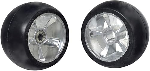 AlveyTech Ruedas traseras de 4-1/2" x 2-1/2" para Razor Ground Force Go-Kart - Piezas de repuesto para el modelo de fuerza terrestre de energía