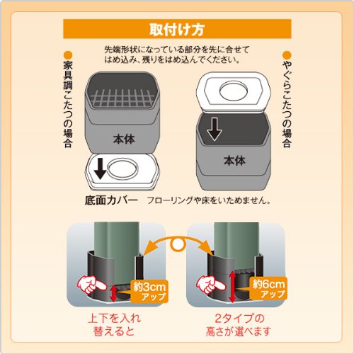 継足 4個セット 高さ調整 Amazon | 山善 脚のびたくん カジュアルこたつ用(こたつ・テーブル用継