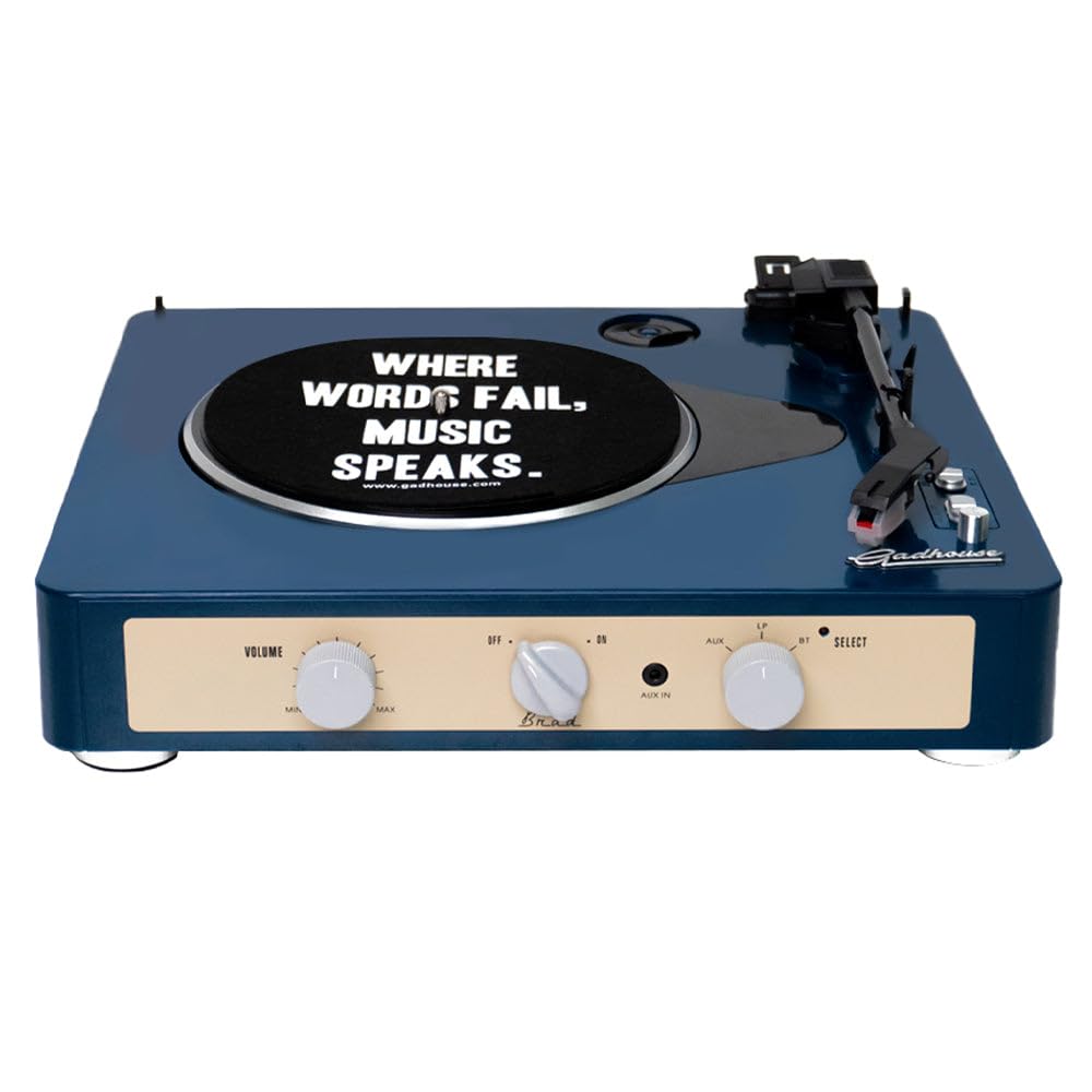 Amazon.com: Brad Retro Turntable (Built-in Bluetooth 5.0 and