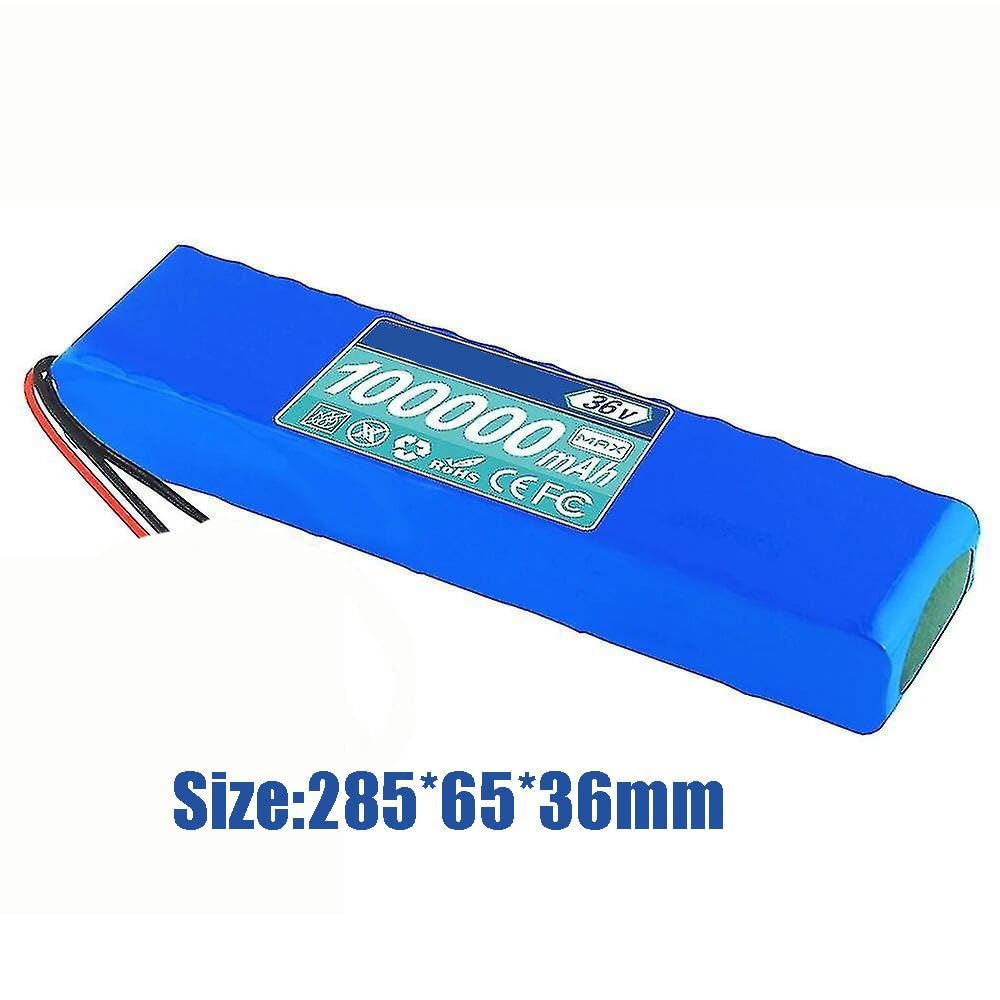 36V 100AH Lithium-Akku Für Scooter Und E-Scooter Elektro Fahrrad Batterie 10S3P Li-Ion-Ersatzakku Für Elektroroller Für 200W 350W 500W Motor