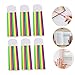 TEHAUX 6sets Colored Transparent Highlighter Tape Removable Page Tabs for Easy Annotation and Organization for Students and Office Use