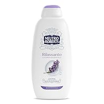 Neutro Roberts Bagnoschiuma Corpo Rilassante con Lavanda e Patchouli, Per una Pelle Distesa e Rilassata, Ingredienti di Origine Naturale, Senza Sapone, Dermatologicamente Testato, Flacone da 600 ml