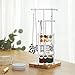 Songmics JJS01NW - Soporte para joyas, metal y madera, para collares, pulseras,...