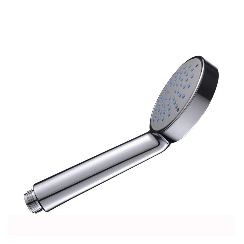 Cabezal de ducha de mano de alta presión con potente rociador de ducha contra tubería de suministro de agua de baja presión, ducha de agua individual, cromo