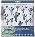Itzy Ritzy Sealed Wet Bag with Handle – Wet Bag for Travel, Swimsuits, Cloth Diapers, Gym Clothes & Toiletries - Washable & Reusable with Water Resistant Lining - Measures 11” x 14” (Cactus Crew)