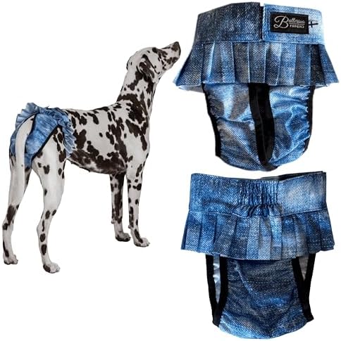 Amazon.com : FINNERO Ballerina Dog Diaper – Washable, Reusable, Leak