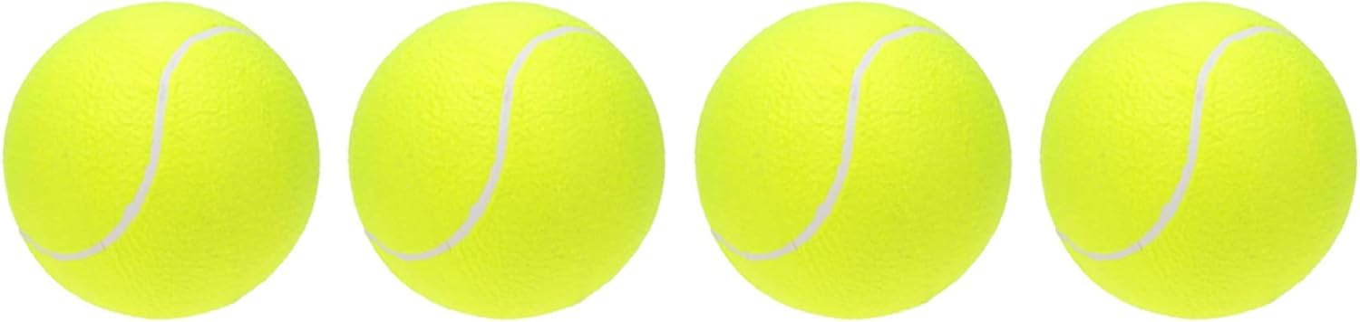 4 Pcs 9.5 Inch Oversize Giant Tennis Ball for Children Adult