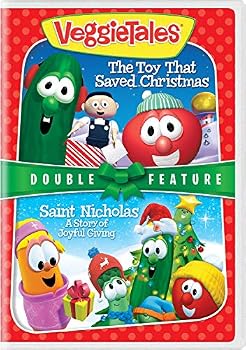DVD Veggie Tales: The Toy That Saved Christmas / St. Nicholas Book