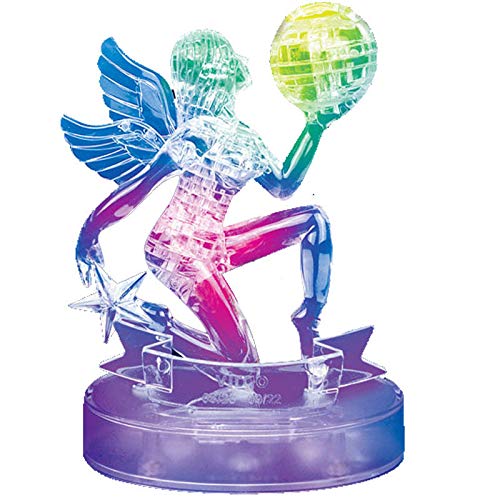 GracesDawn Crystal Twelve Constellations Deluxe 3D Puzzle Colorful Crystal Decoration (Virgo)