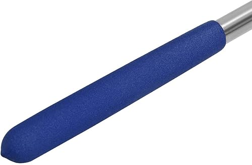 Miniatura 4 de uxcell 4 astas de bandera de mano de 3.28 pies, acero inoxidable, asta de bandera guía, puntero de enseñanza, para guías turísticos y profesores,