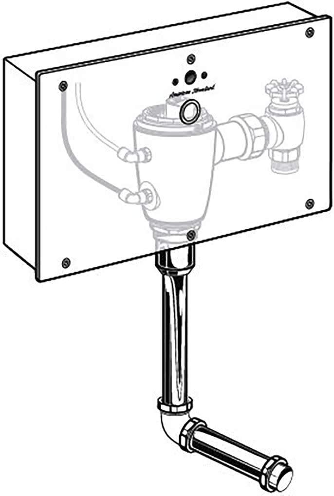 American Standard 606B501.007 Ultima Selectronic Urinal Flush Valve, No