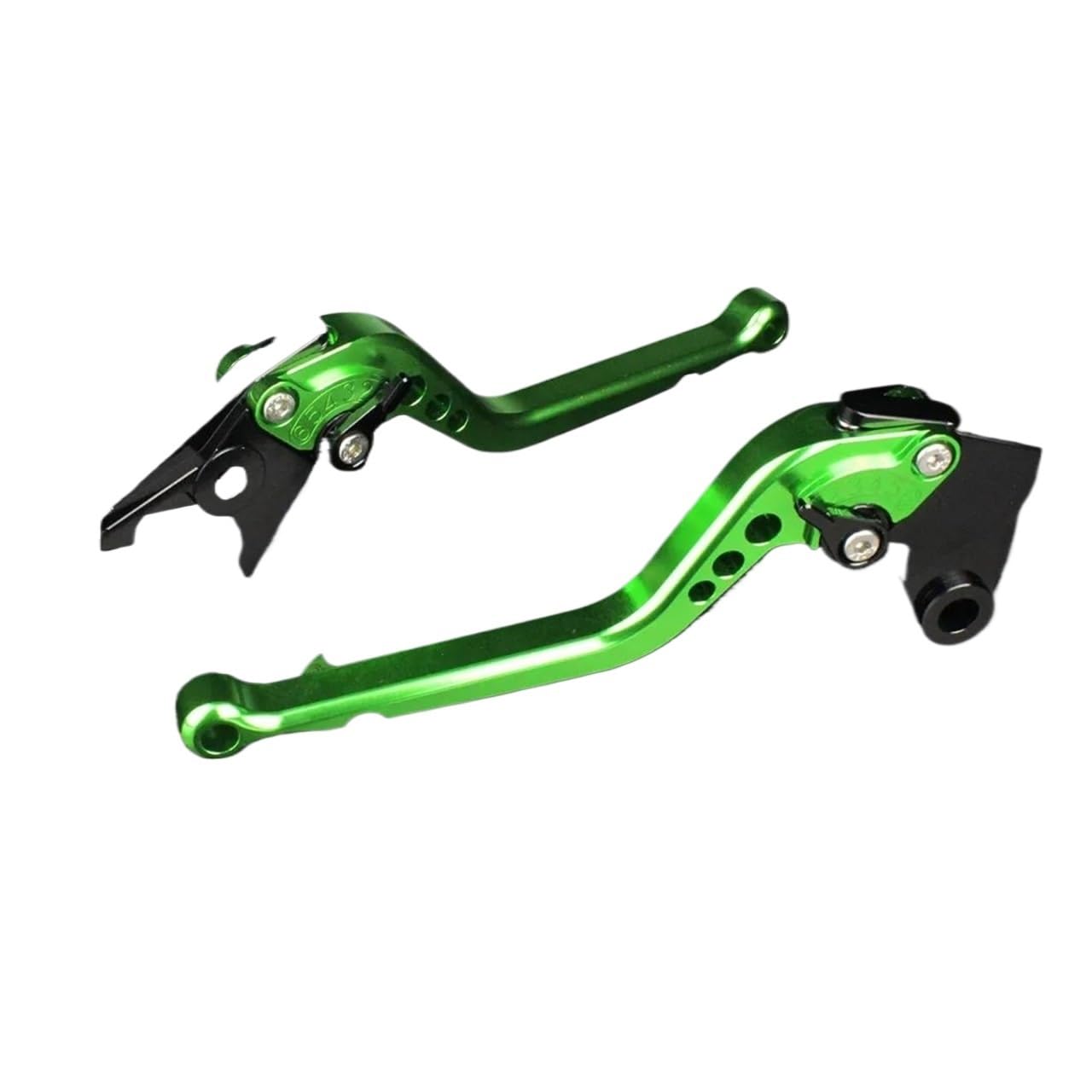 Ctcywlwayz 177Mm Green Motorcycle Brake Clutch Levers Adjustable For Royal Enfield 650 For Interceptor For Continental Int-650 Gt650 Brake Clutch Lever